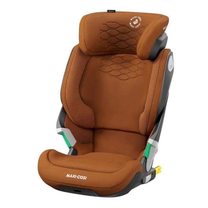 Siège Auto MAXI COSI Kore Pro, Groupe 2/3, i-Size, Isofix, Inclinable, 100 - 150 cm, de 3.5 ans à 12 ans, Authentic Cognac-0