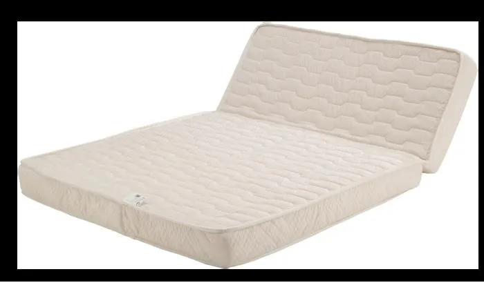 Matelas BZ 140x200 Mousse Poli Lattex Indformable Tissu Strech trs rsistant - Hauteur 10 cm - Soutien Ferme Protge Matelas-0