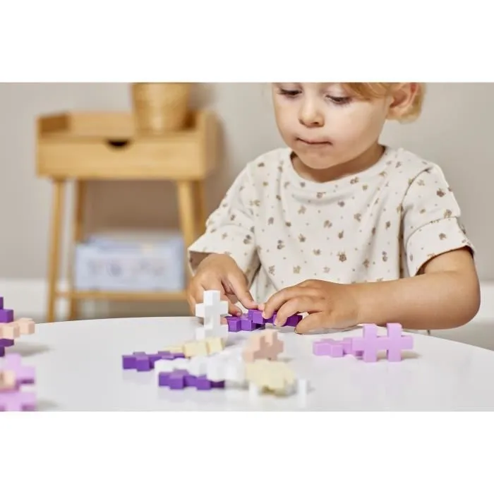 Jeu de construction PLUS PLUS - Boite BIG 100 pcs - couleur Bloom - Dès 1 an-3