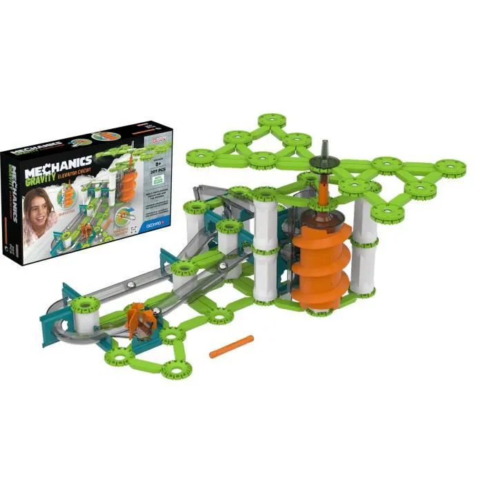 765 Geomag Mechanics Gravity Recycled Circuit Elevetor 207 pcs- Jeux de Construction Magnétiques - Jeux de construction - Unisexe-2