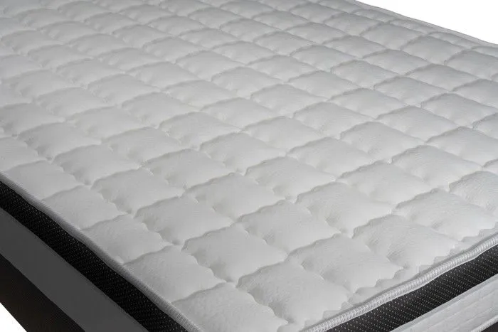 Ensemble matelas + sommier - PRESTIGE LITERIE - Supérieur 80x200 - Mémoire de forme - 3 zones - Noir-2