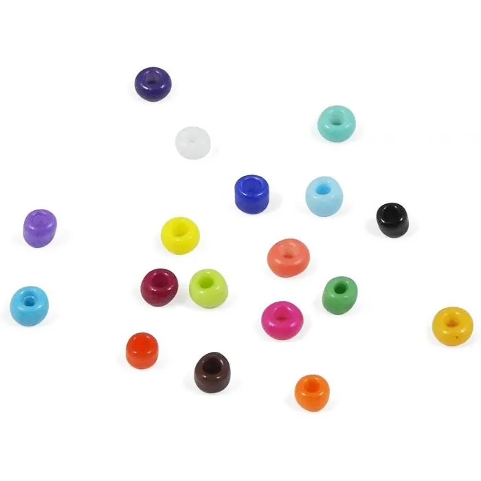Jeu de création de bijoux - Buki - PE011 - 18 couleurs de perles opaques - 2 mm - À partir de 5 ans-2