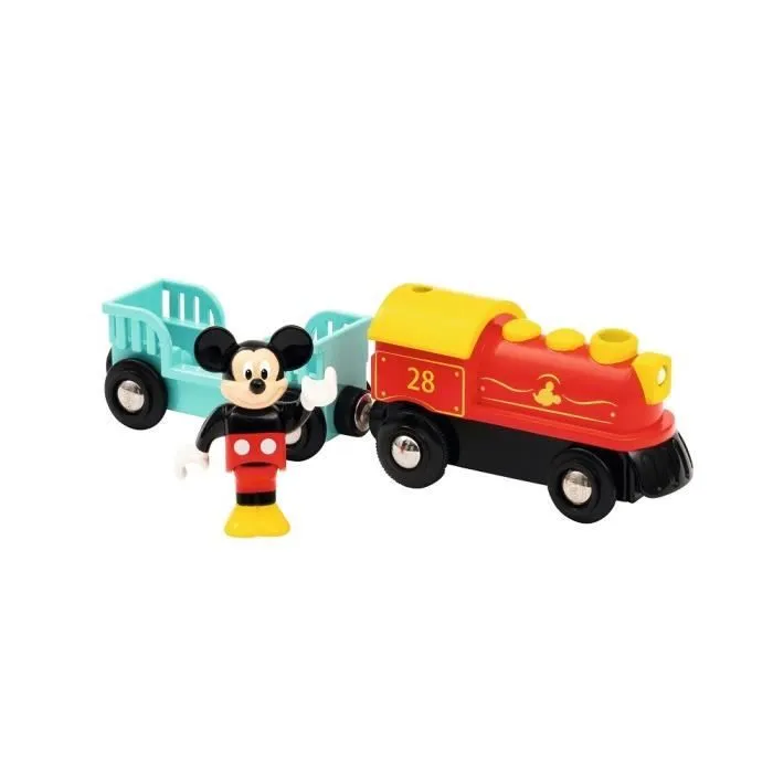 Train à pile Mickey Mouse - BRIO - Ravensburger - Dès 3 ans - 32265-4