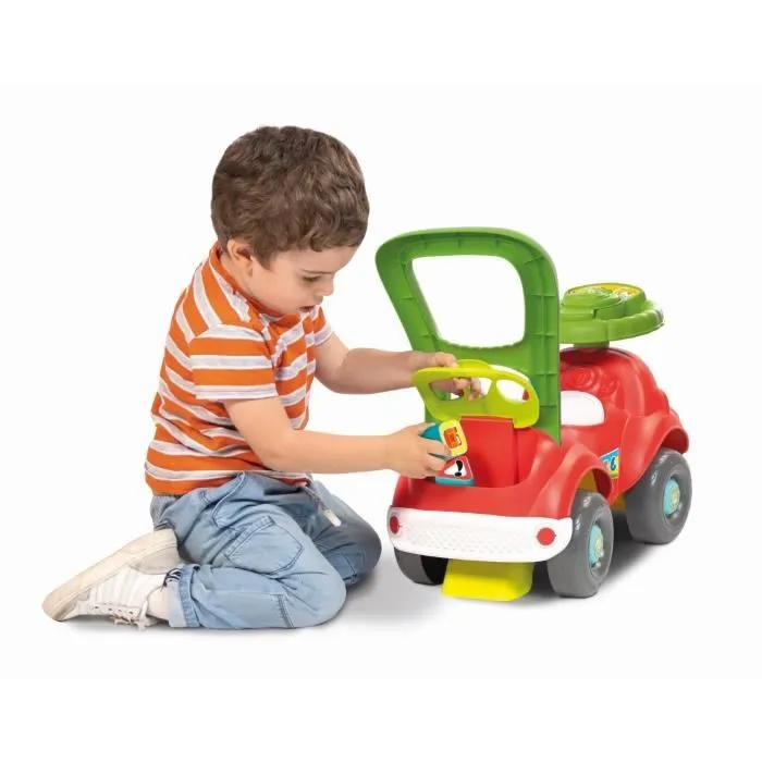 Voiture d'aventure Arthur - Clementoni - 52678 - Rouge - Multicolore - Bébé - Plastique recyclé-1