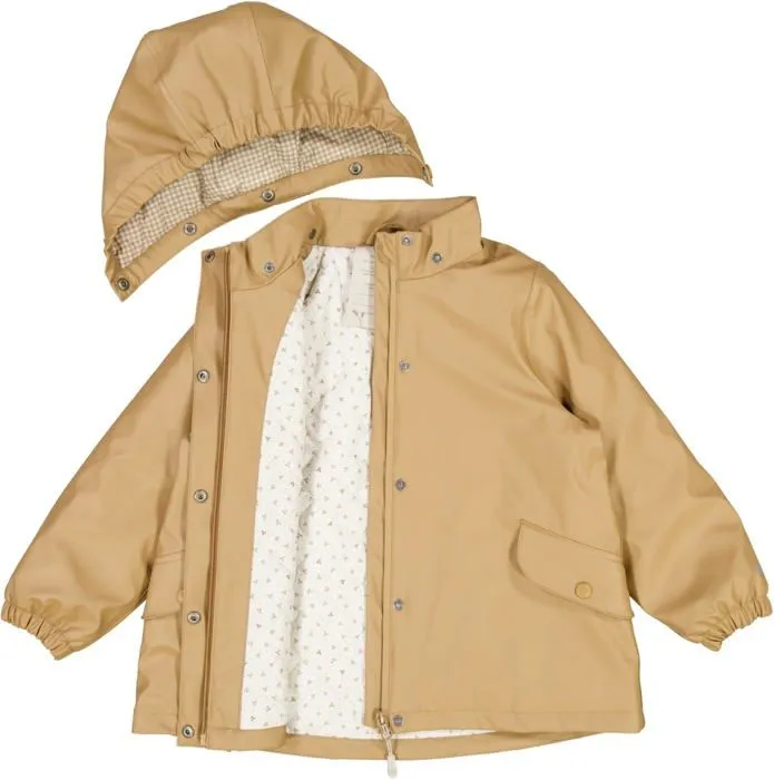 Wheat - 7390h-975 - Veste impermeable Thermique Rika pour Fille - 100% etanche, Cappuccino-3