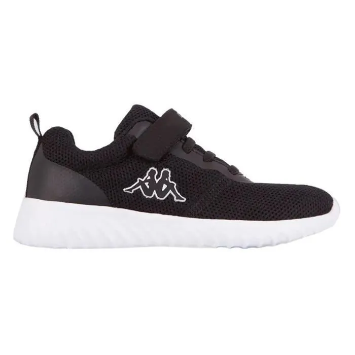 Baskets Kappa Ces K Noir - Mixte/Enfant - Scratch - Synthétique - Plat-0