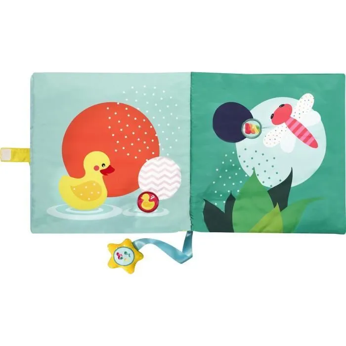 Livre d'éveil interactif VULLI Touch&Play Book Sophie la girafe et ses amis - 8 Pages - Mélodies-1