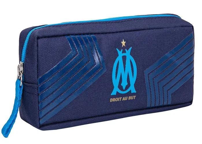 Trousse scolaire OM - Collection officielle OLYMPIQUE DE MARSEILLE-1