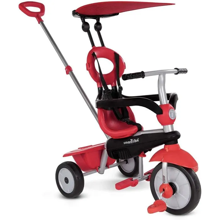 Tricycle - PICWIC - 4 en 1 Zoom - Rouge - Mixte - 94x45x102cm - 12 mois à 3 ans-1
