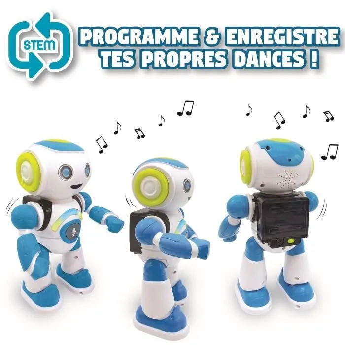 POWERMAN® JUNIOR - Mon Robot Intelligent qui lit dans les pensées (Français), sons et lumières - LEXIBOOK-3
