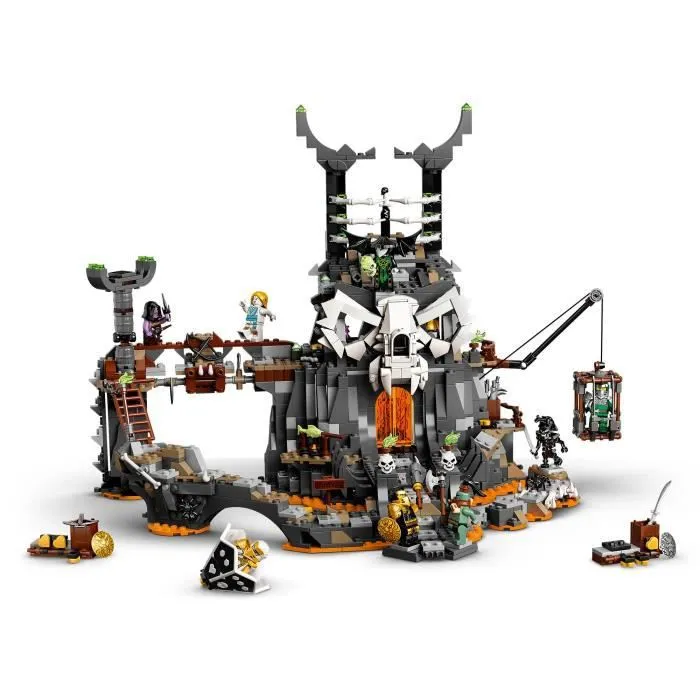 LEGO® NINJAGO® 71722 Le donjon du Sorcier du Crâne-1