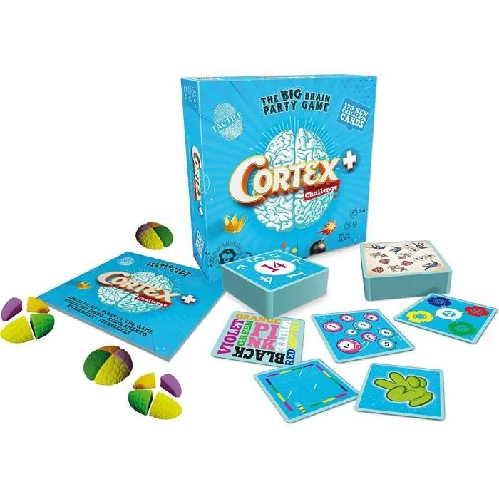 Jeu de société - ASMODEE - Cortex - Adulte - 60 min - Bleu - Mixte-0