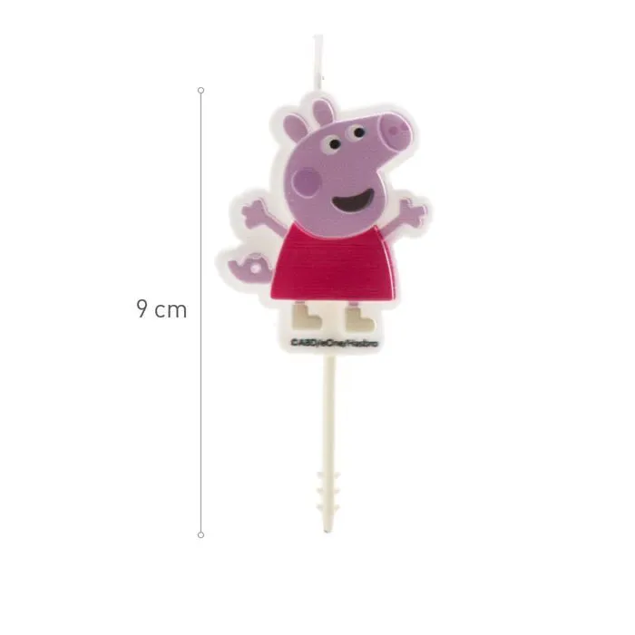 Bougie anniversaire - Dekora - Peppa Pig - Pack de 4 - Multicolore - 17,1 cm-3