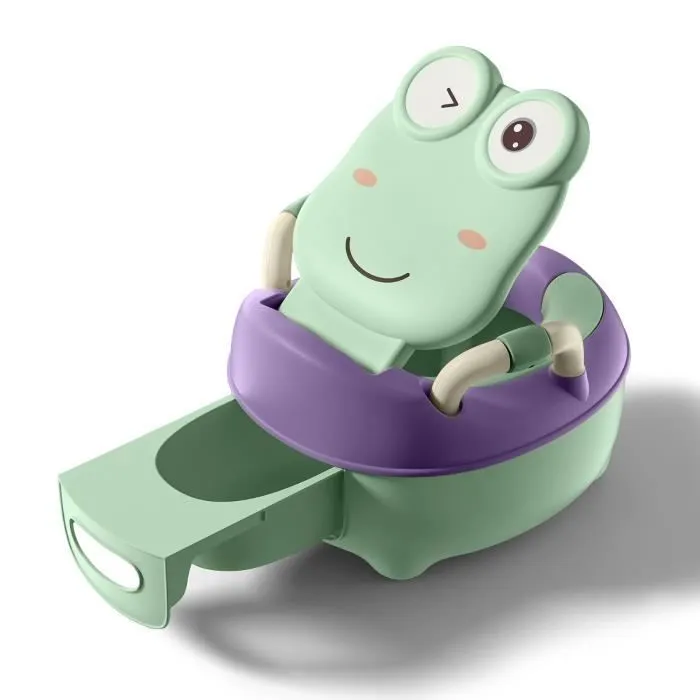 HENGMEI Pot de bébé Enfants Potty Siège de Toilette portable Toilettes, vert-2