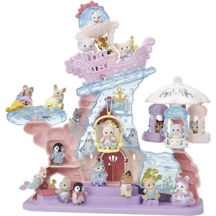 Figurines miniatures - SYLVANIAN FAMILIES - 5701 - Le château des sirènes-8