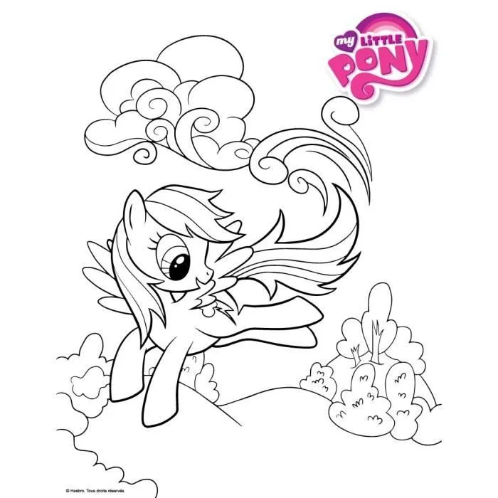 MY LITTLE PONY - RAINBOW DASH Le Coup Gagnant-2