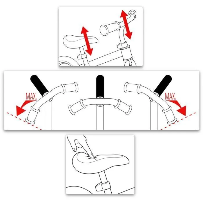 Draisienne avec repose-pieds - Vert - SKIDS CONTROL-2