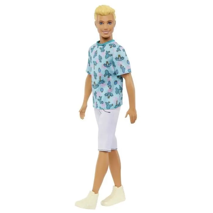 Barbie®-Ken® Fashionistas-Poupée blonde avec t-shirt cactus HJT10-1