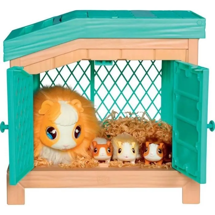 Mama surprise Little live pets - Animal en peluche cochon d’inde - MOOSE TOYS-5