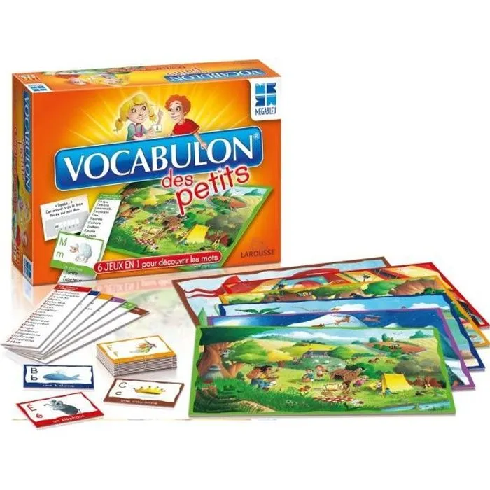 Jeu d'apprentissage Vocabulon des Petits - MEGABLEU-0