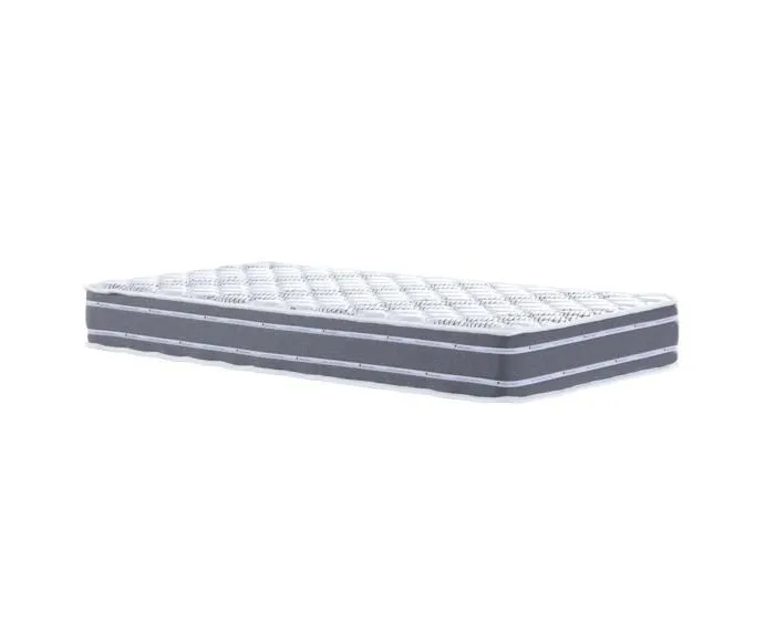 Lot de 2 Matelas Bambou 90x190 x 23 cm - Très Ferme - Noyau Poli Lattex HR Dernière Génération - Très Respirant-1