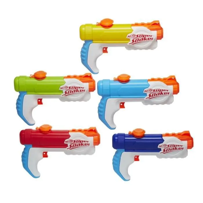 Pistolets à eau Nerf Super Soaker Multipack Piranha - Pack de 5 - Pour Enfants et Adultes - À partir de 6 ans-4