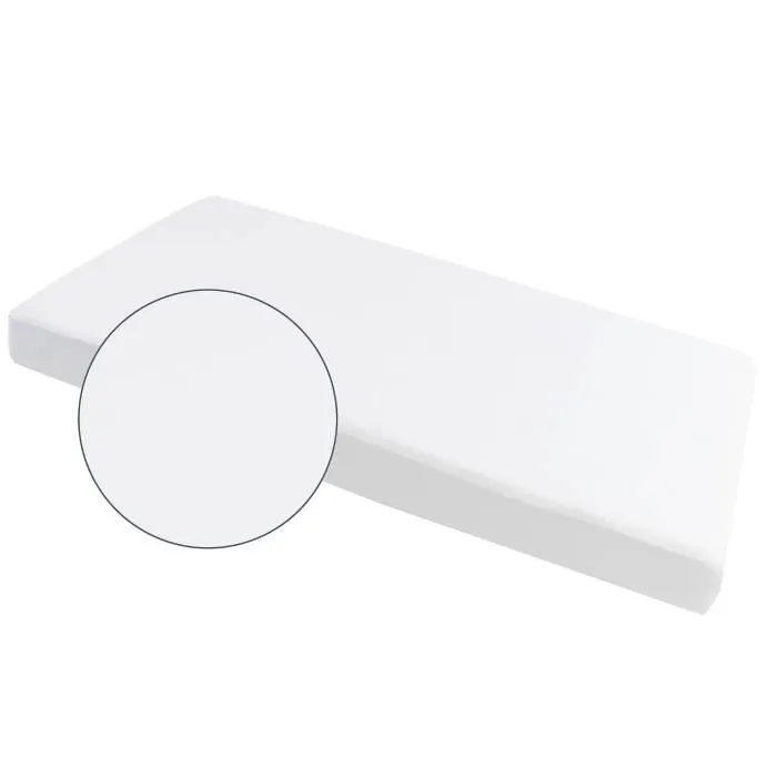 Drap Housse pour Bébé Medi Partners Excellent pour un lit bébé, enfant, 100% coton, protège matelas bébé, literie 60x120 cm, Blanc-3