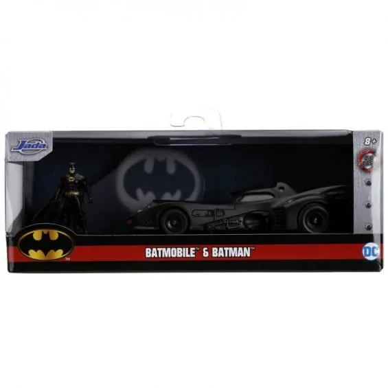 Jouet - Batman - Batmobile - Métal - 1/32 - 14 cm-2