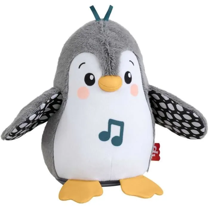 Fisher-Price-Mon Pingouin d’Éveil-Peluche Musicale HNC10-2