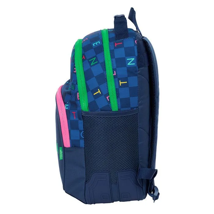 Sac à dos Benetton Damero 42 CM - 2 Cpt-1