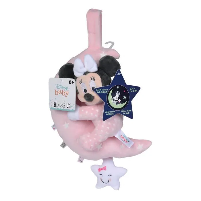 Disney Doudou Musical Lumineux Minnie Moon Starry Night-2