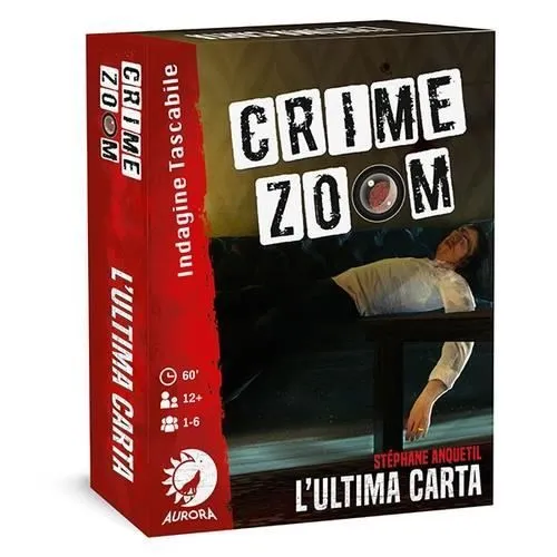 ASMODEE ITALIA - CRIME ZOOM - JEU DE CARTES - INVESTIGATION - ÉDITION-1