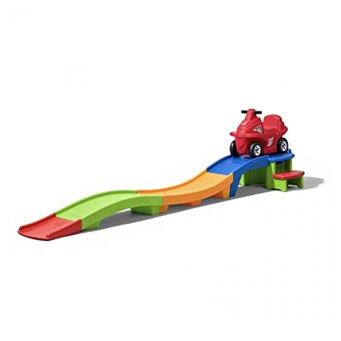 Montagnes russes pour enfants - STEP2 - Up & Down Roller Coaster - Piste de plus de 2,74m - Multicolore-1