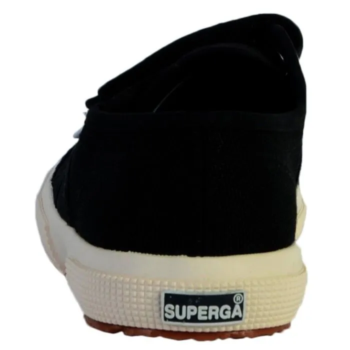 Basket Superga 2750 COT JSTRAP CLASSIC Cadet - SUPERGA - Enfant - Noir - Scratch - Textile-2
