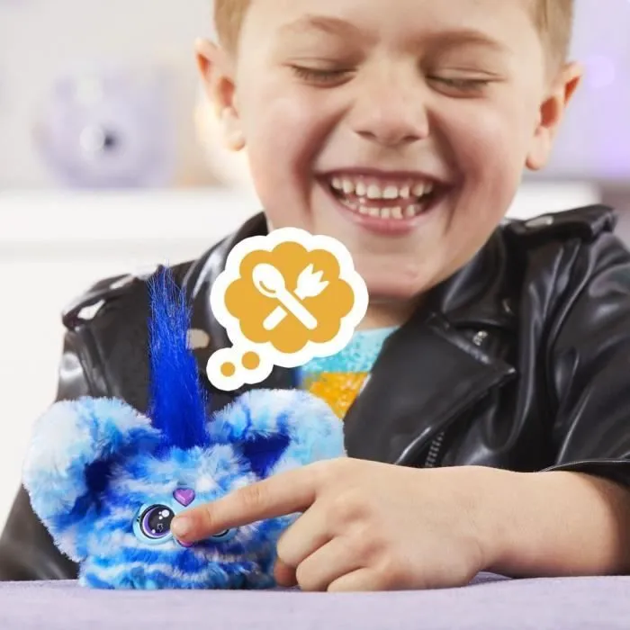 Furby Furblets Ooh-Koo Rock, Mini peluche électronique pour filles et garçons, plus de 45 sons, à partir de 6 ans, Hasbro-5