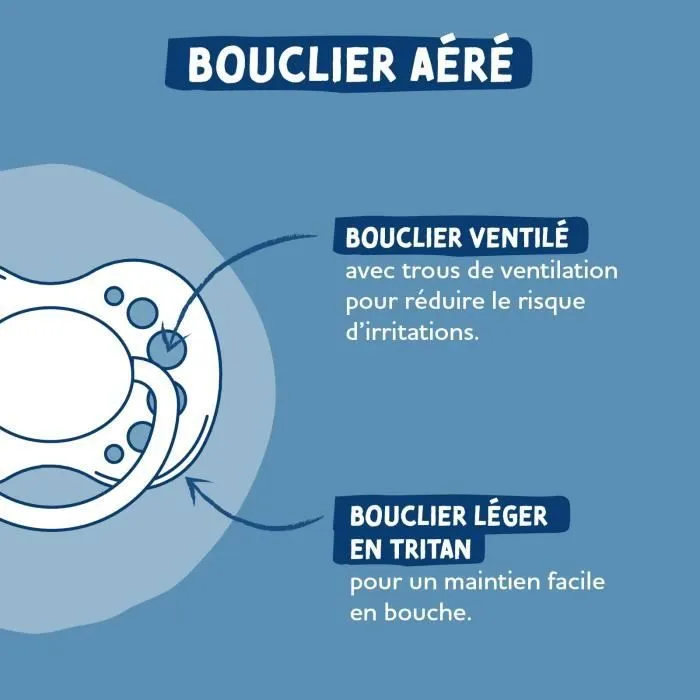 Duo sucettes anatomiques - DODIE - EDL A99 - 0/6 mois - Loutre-3