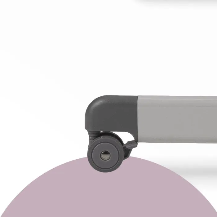 Lit Cododo et Berceau Bébé MoMi REVO - Gris - Hauteur et Angle Réglables - Roues-5