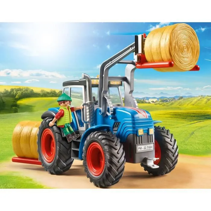 PLAYMOBIL - 71004 - Country La Ferme - Tracteur robuste et outils interchangeables-1