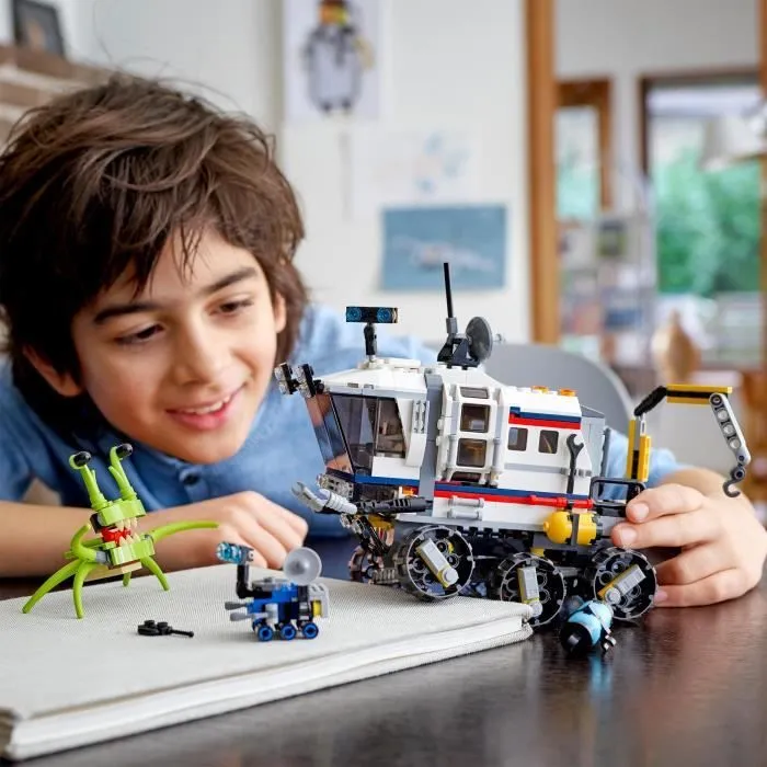 LEGO® Creator 31107 L’explorateur spatial, Jouet de Construction pour Enfants, Figurine Extraterrestre Robot Astronaute-3