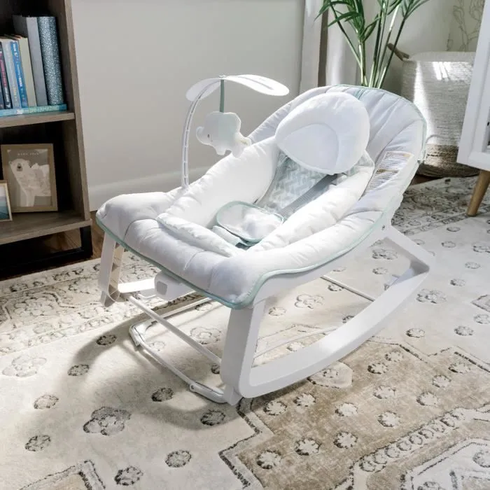 INGENUITY Transat bébé balancelle évolutif 3-en-1 Keep Cozy - Weaver - 3 Positions: arche avec jouets peluches amovible, 0 à 30 mois-6