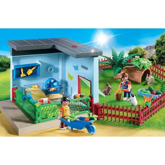PLAYMOBIL 9277 - City Life - Maisonnette des Rongeurs et Lapins - Mixte - A partir de 4 ans-2