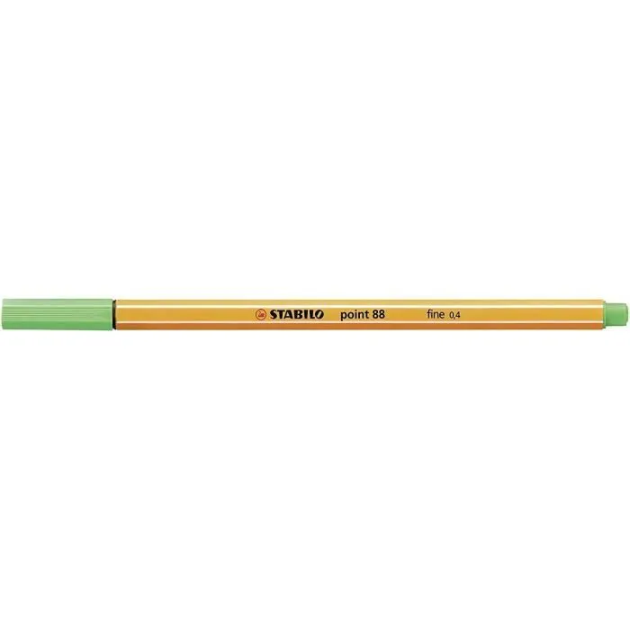 Stabilo 88/16 - Fineliner point 88 stylo - Light Emerald - Pack de 10 pcs-2
