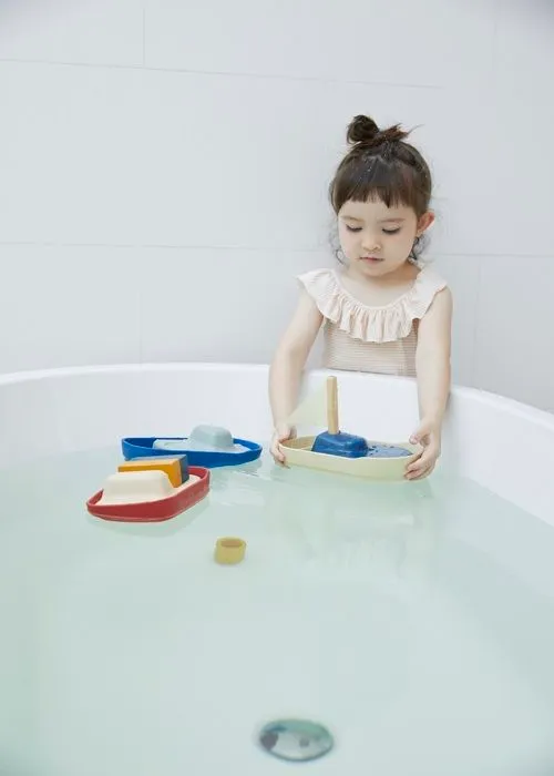Plan Toys - Grand bateau à voile 21 cm - TROUSSELIER-3