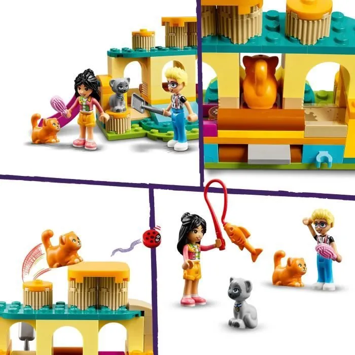 LEGO® 42612 Friends Les Aventures des Chats au Parc, Jouets avec Animaux et Figurines, dont Olly, Liann et 2 Figurines de Chat-3