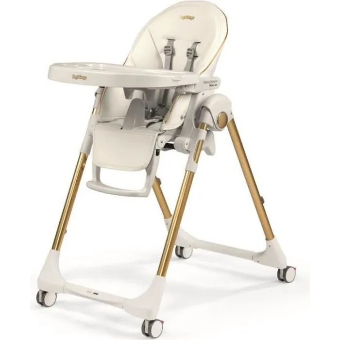 Chaise haute bébé Prima Pappa FollowMe Gold - PEG PEREGO - Réglable - Mixte-0