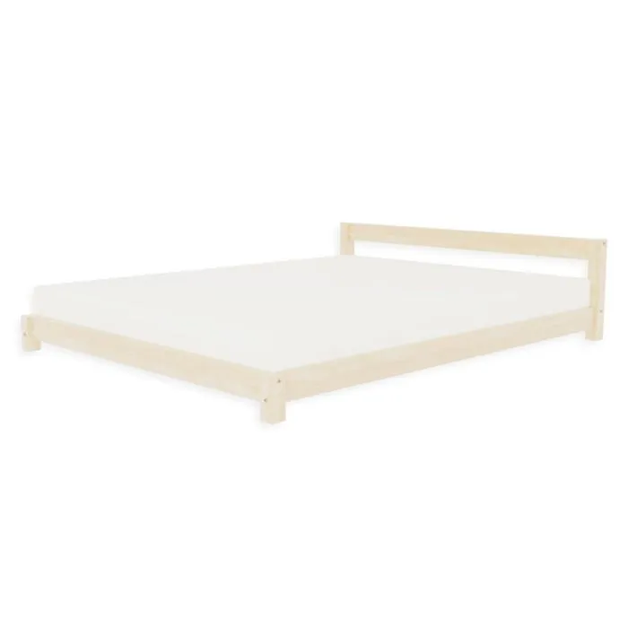 Lit double scandinave en bois COMFY 160 x 200-0
