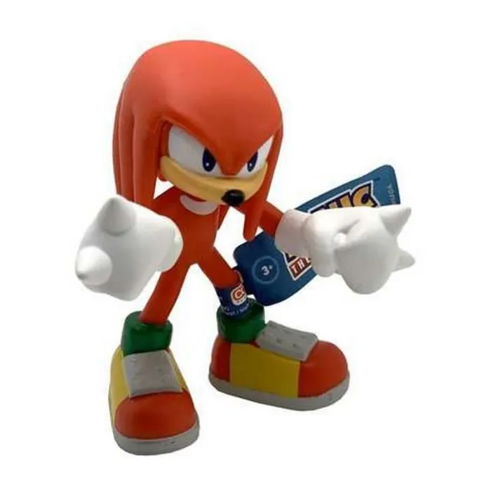 Figurine d’action - Comansi - Sonic Knuckles - 8 cm - Multicouleur - Pour enfants à partir de 3 ans-0