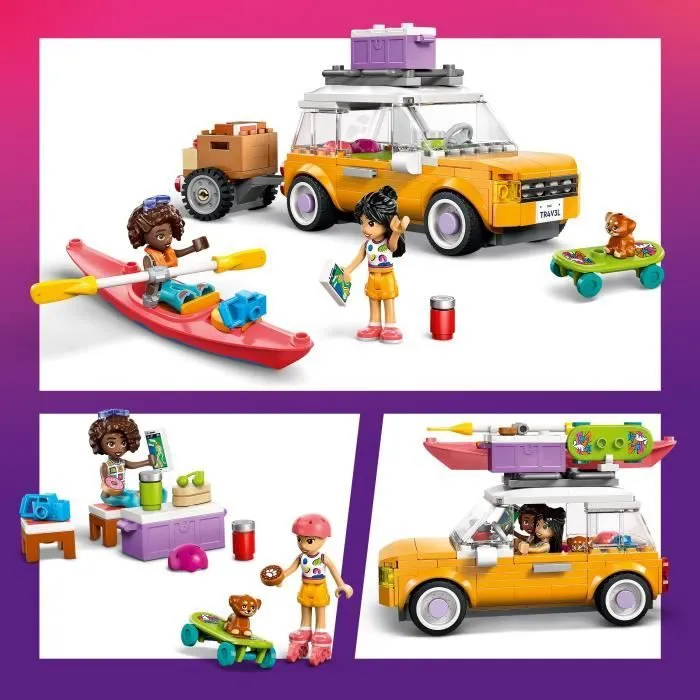 LEGO Friends 42659 Voyage en Voiture entre Amies - Jeu de Construction pour Fille 6 Ans-3