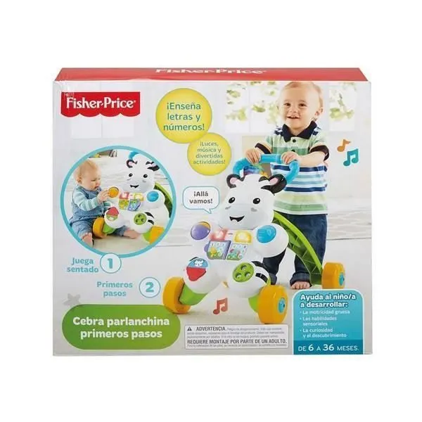 Tricycle - Mattel - Zèbre Blanc - 1+ an - Montage facile - Pour enfants de 18 mois à 4 ans-2