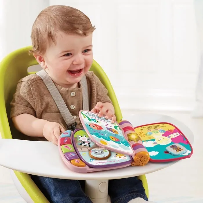 VTECH BABY - Super Livre Enchanté des Baby Loulous - Rose-2